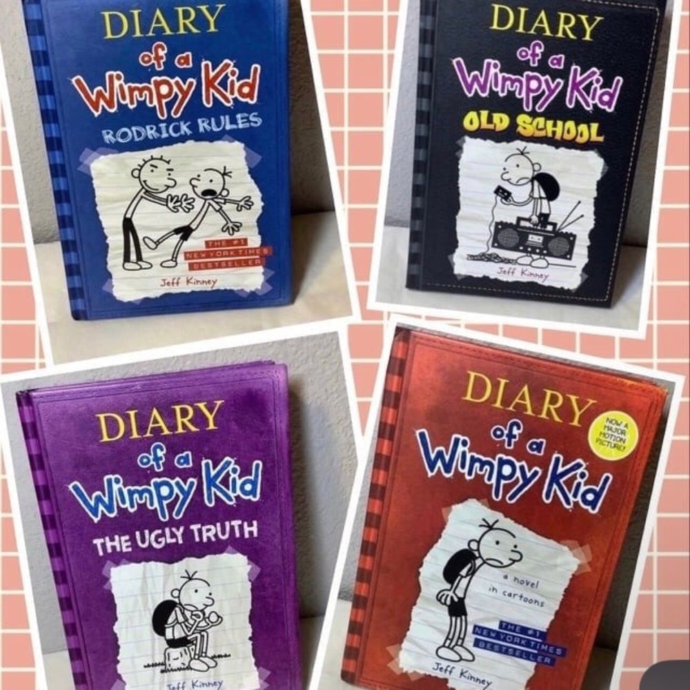 NEW Diary of a Wimpy Kid BUNDLE HARDCOVER Books